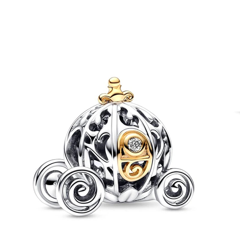 925 Silver Original Charm Beaded Prívesok vhodný pre Pandora náramok s korálkami Planet Marvel Series