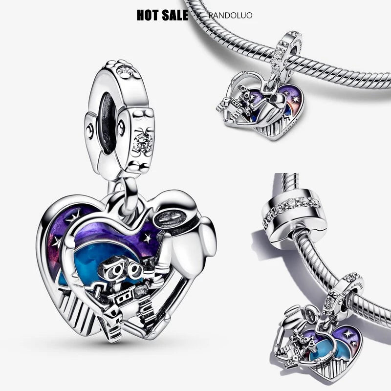 Novinka v sérii Disney Charm Beads Hodí sa k Pandora Original Charms náramok pre ženy 925 Strieborný prívesok s korálkami DIY šperky Hot Sale