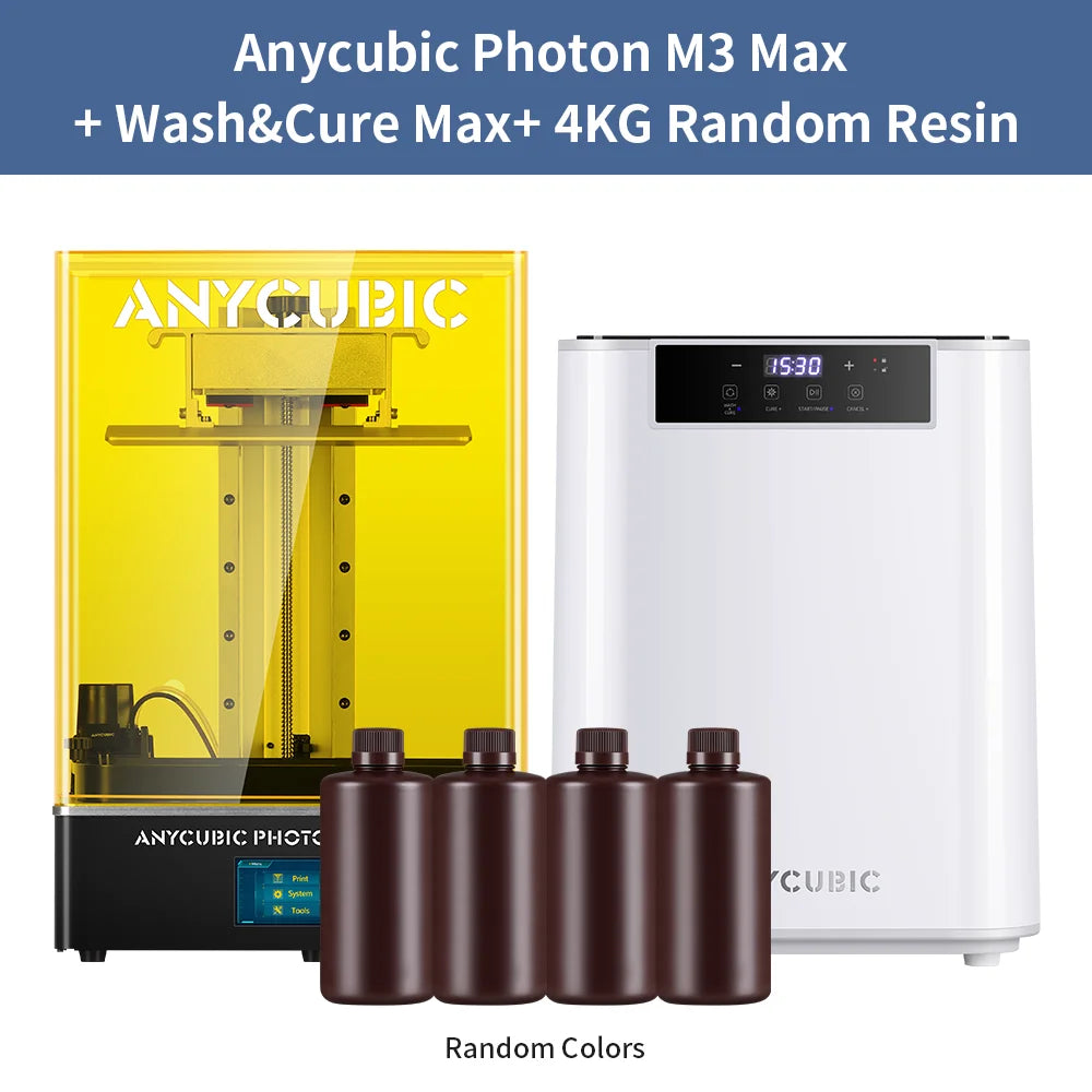 ANYCUBIC Photon M3 Max LCD 3D tlačiareň 13" 7K monochromatická obrazovka 3D tlač s vysokým rozlíšením a automatickou živicou