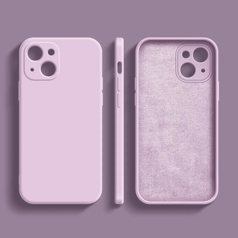 Luxusné originálne tekuté silikónové puzdro pre iPhone 14 13 12 11 Pro Max nárazuvzdorné puzdro