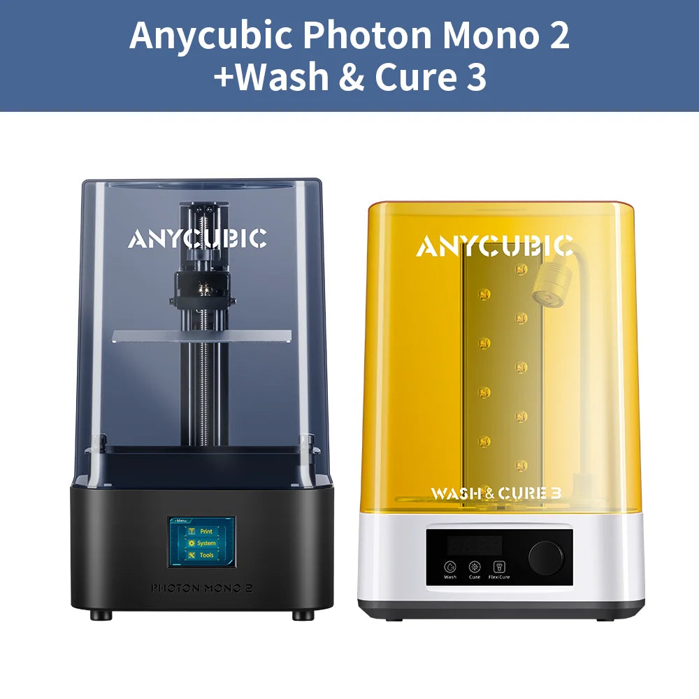 ANYCUBIC Photon Mono 2 LCD UV živicová 3D tlačiareň Vysokorýchlostná 3D tlač 6,6" 4K+ čiernobiela obrazovka 165*143*89mm Veľkosť tlače