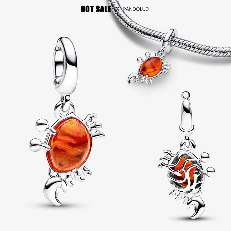 Novinka v sérii Disney Charm Beads Hodí sa k Pandora Original Charms náramok pre ženy 925 Strieborný prívesok s korálkami DIY šperky Hot Sale