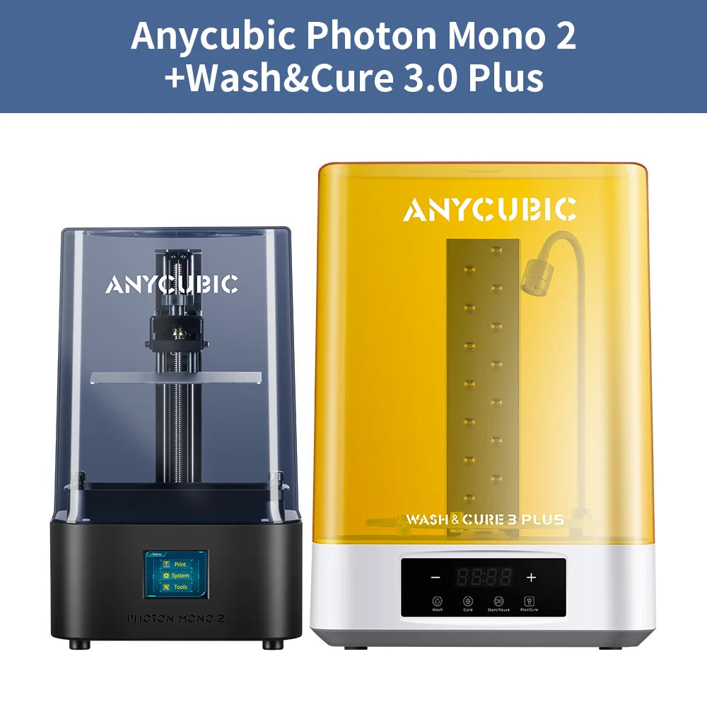 ANYCUBIC Photon Mono 2 LCD UV živicová 3D tlačiareň Vysokorýchlostná 3D tlač 6,6" 4K+ čiernobiela obrazovka 165*143*89mm Veľkosť tlače