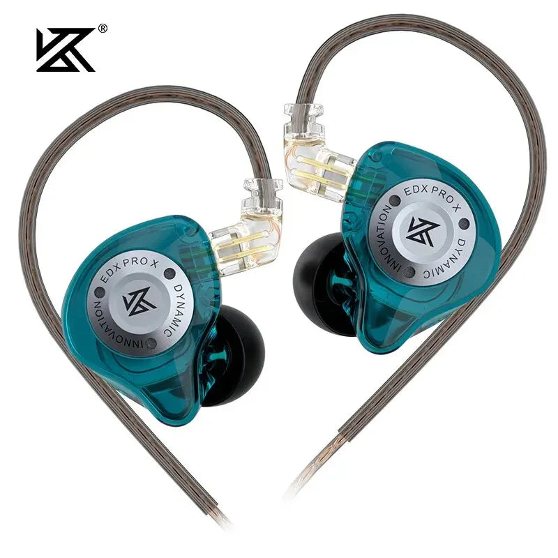 KZ EDX PRO X káblové slúchadlá HiFI Stereo Bass Music Slúchadlá do uší Športové slúchadlá Herné slúchadlá s potlačením hluku