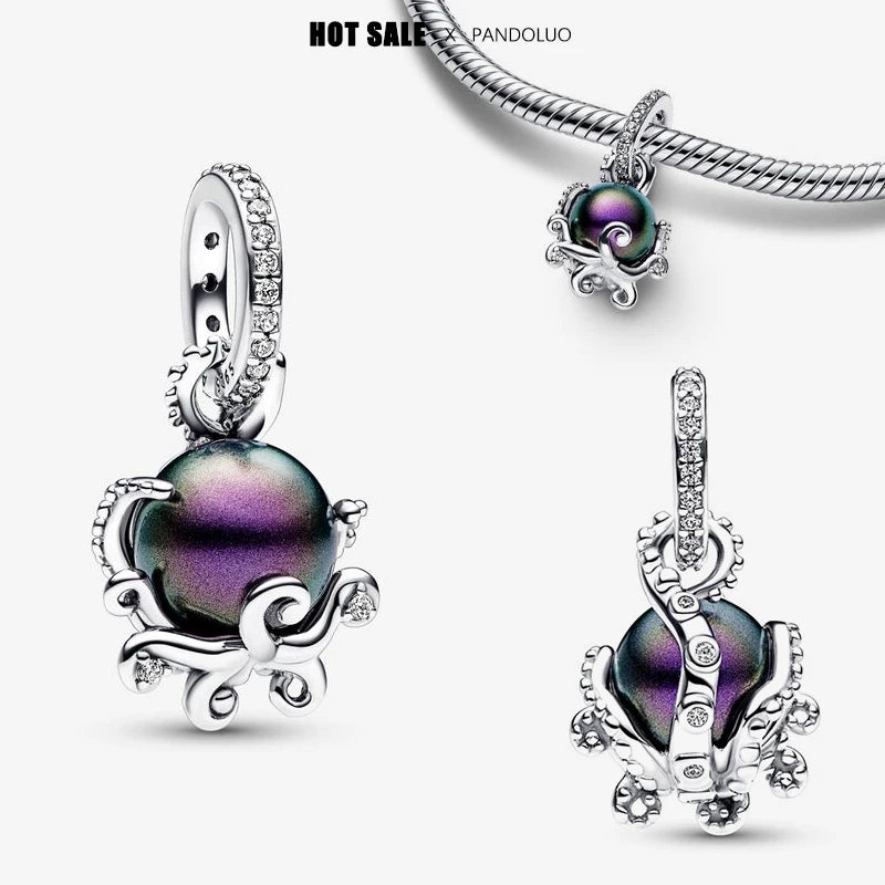 Novinka v sérii Disney Charm Beads Hodí sa k Pandora Original Charms náramok pre ženy 925 Strieborný prívesok s korálkami DIY šperky Hot Sale