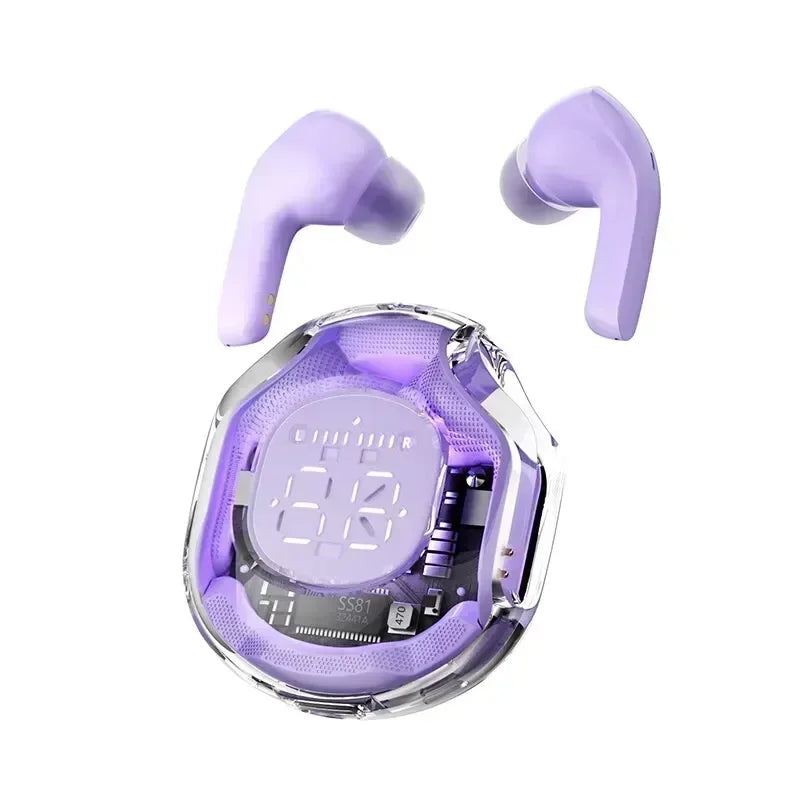 Bezdrôtové Bluetooth slúchadlá T8 Bezdrôtové Bluetooth slúchadlá LED Power Digital Display Stereo Sound Bezdrôtové slúchadlá pre Xiaomi