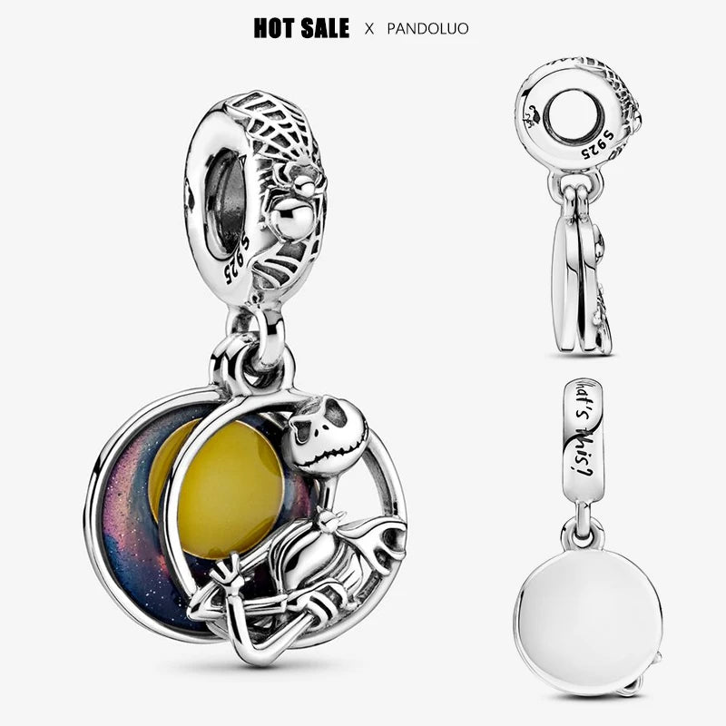 Novinka v sérii Disney Charm Beads Hodí sa k Pandora Original Charms náramok pre ženy 925 Strieborný prívesok s korálkami DIY šperky Hot Sale