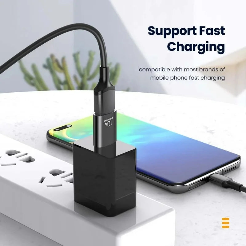 10A OTG USB 3.0 typ C OTG adaptér USB C samec na USB 3.0 samica káblový konvertor OTG USB pre prenos dát prenosného počítača Xiaomi Samsung