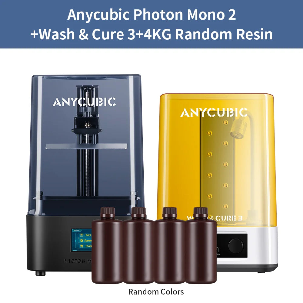 ANYCUBIC Photon Mono 2 LCD UV živicová 3D tlačiareň Vysokorýchlostná 3D tlač 6,6" 4K+ čiernobiela obrazovka 165*143*89mm Veľkosť tlače