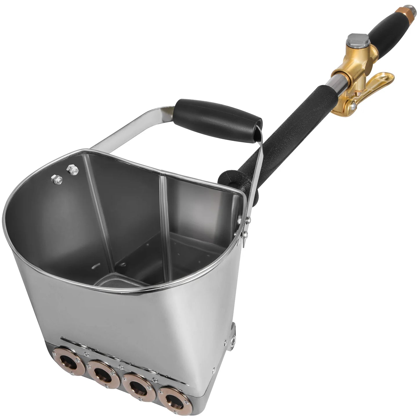 VEVOR Striekacia pištoľ na maltu 4-prúdová 3kW Nástenná štuková lopata Násypka Naberačka Striekacia pištoľ na cement Omietka Stropná farba Náradie na striekanie betónu