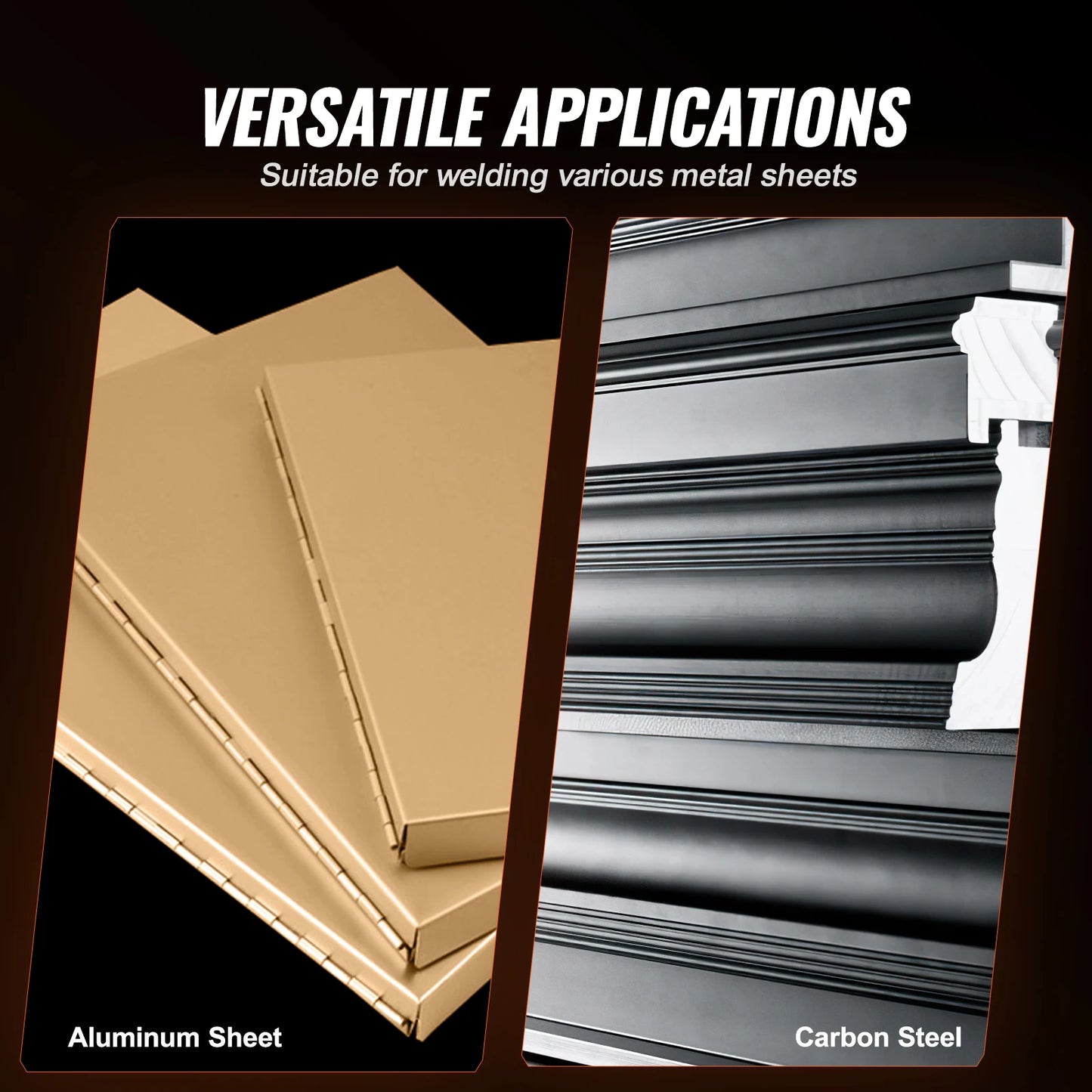 Prenosná bodová zváračka VEVOR 8KVA ručná zváracia pištoľ na bodové zváranie plechu z nehrdzavejúcej ocele hliníkového plechu