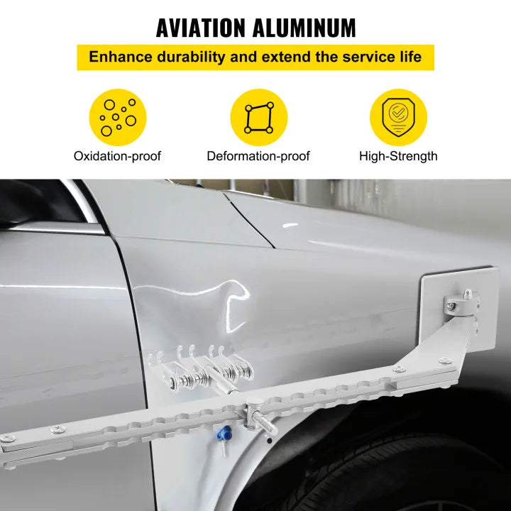 Vevor Dent Pull Bar 6 Claw Hák Dent Puller Jednonohé vyrovnávanie Prenosné Dent Pull bar Hliníková zliatina na opravu preliačin auta