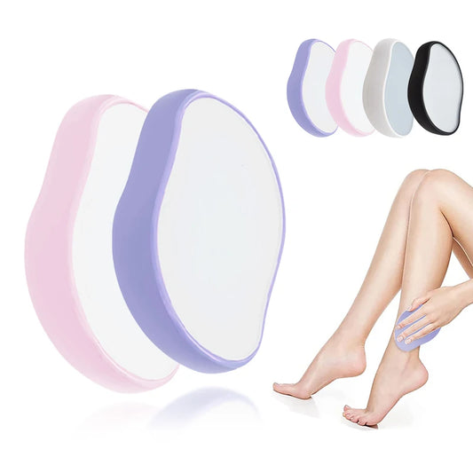 Eraser na odstránenie chĺpkov Crystal Epil Bezbolestný Bezpečný Opätovne použiteľný Nástroj na depiláciu Easy Clean Fyzické sklo Odstraňovanie ochlpenia Telo Beauty Eraser