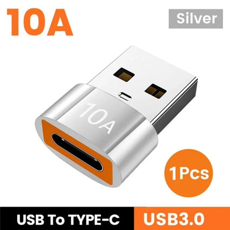 10A OTG USB 3.0 typ C OTG adaptér USB C samec na USB 3.0 samica káblový konvertor OTG USB pre prenos dát prenosného počítača Xiaomi Samsung