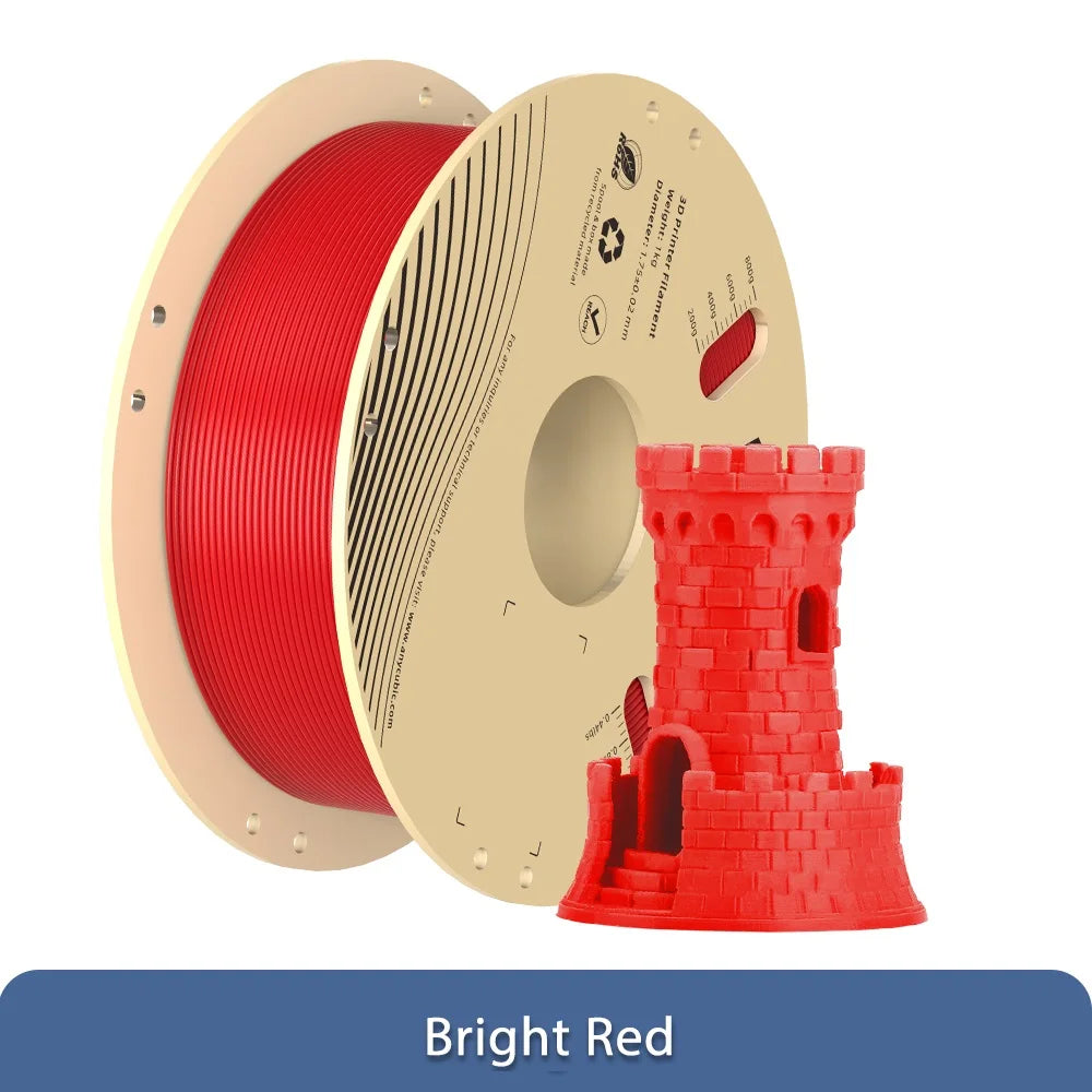 3 kg/šarže ANYKUBICKÉ 1,75 mm plastové vlákno PLA pre 3D tlačiareň FDM 1 kg/kotúč Spotrebný materiál 3D tlačový materiál pre Kobra 2 Neo Max