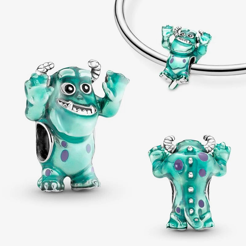 Novinka v sérii Disney Charm Beads Hodí sa k Pandora Original Charms náramok pre ženy 925 Strieborný prívesok s korálkami DIY šperky Hot Sale