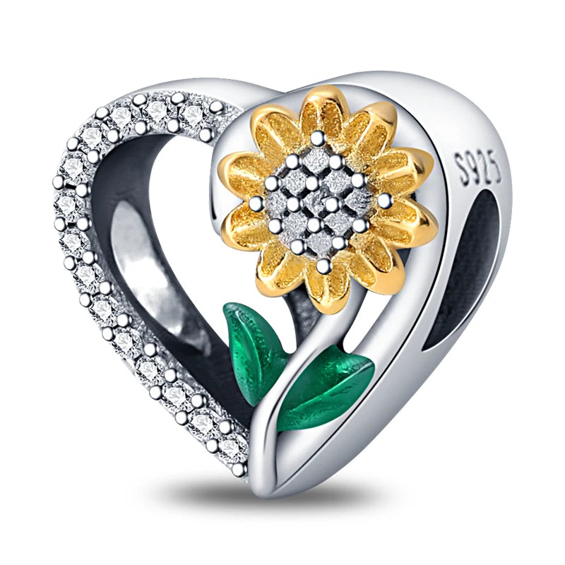 Novinka v sérii Disney Charm Beads Hodí sa k Pandora Original Charms náramok pre ženy 925 Strieborný prívesok s korálkami DIY šperky Hot Sale