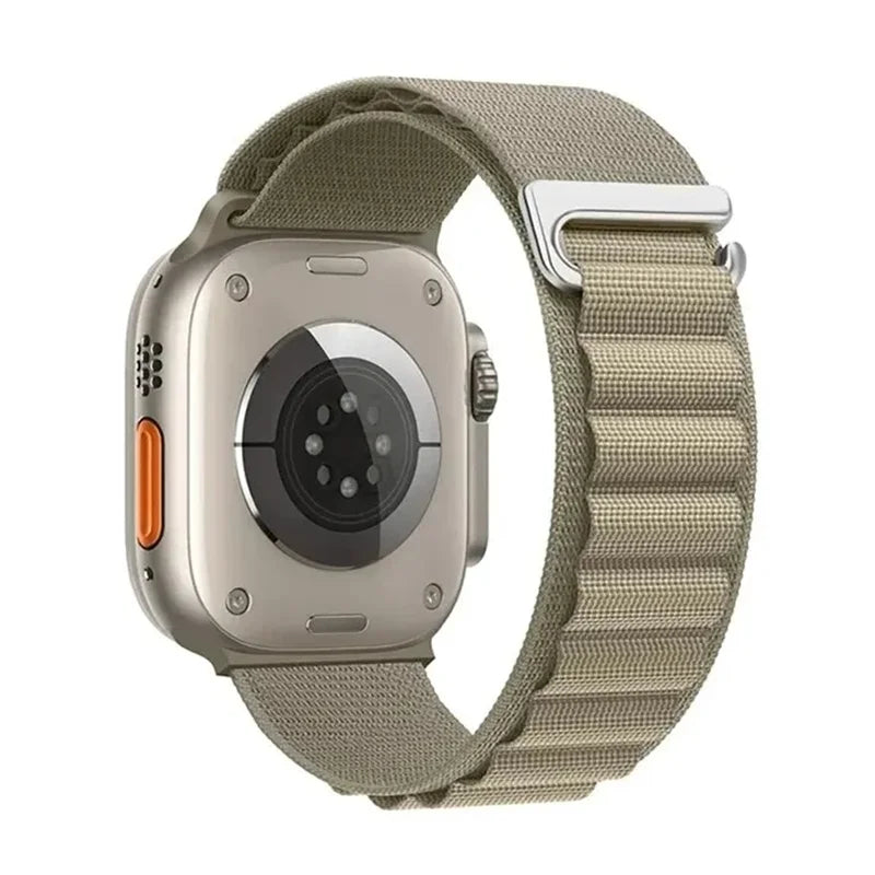 Alpine Loop Remienok pre Apple Watch Band Ultra 49 mm 45 mm 44 mm 42 mm 40 mm C/G háčik nylonové náramky iWatch SE Series 9 8 7 6 5 4 3