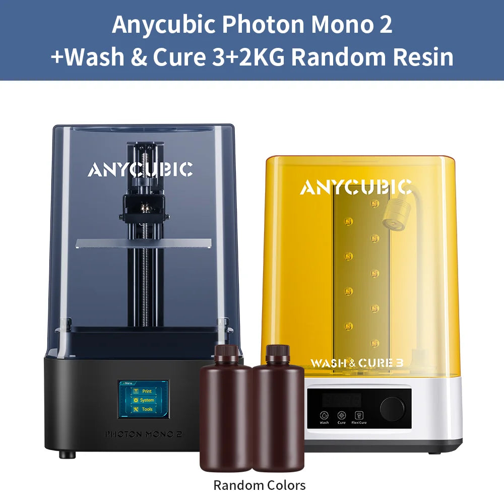 ANYCUBIC Photon Mono 2 LCD UV živicová 3D tlačiareň Vysokorýchlostná 3D tlač 6,6" 4K+ čiernobiela obrazovka 165*143*89mm Veľkosť tlače
