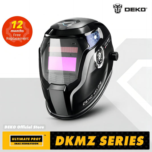 DEKO Skull Solar Auto Darkening Nastaviteľný rozsah 4/9-13 MIG MMA elektrická zváracia maska Zváracia šošovka prilby pre zvárací stroj