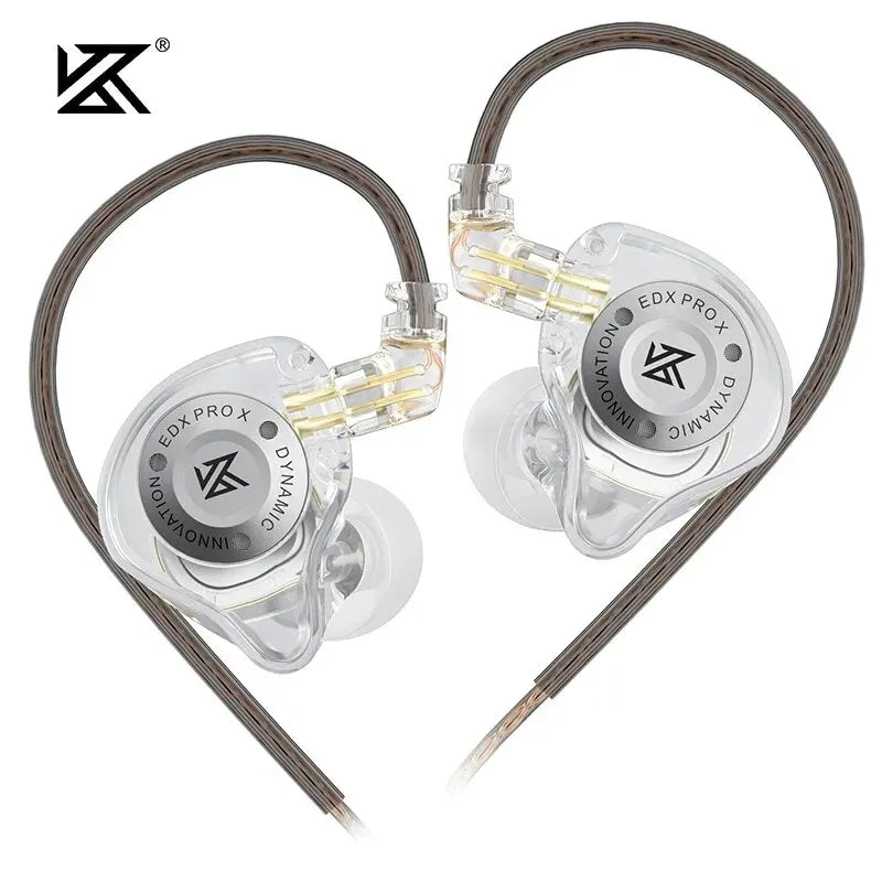 KZ EDX PRO X káblové slúchadlá HiFI Stereo Bass Music Slúchadlá do uší Športové slúchadlá Herné slúchadlá s potlačením hluku