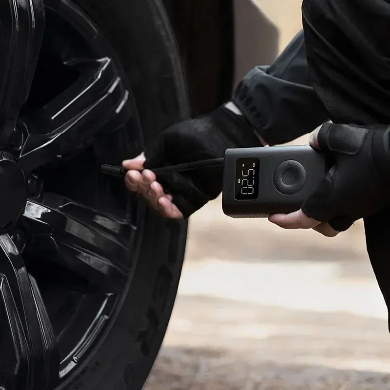 Xiaomi Mijia Air Pump 2 Mini prenosný elektrický vzduchový kompresor s 25% zvýšením rýchlosti Treasure 150PSI Type-C LED multifunkčný nafukovač Xiomi