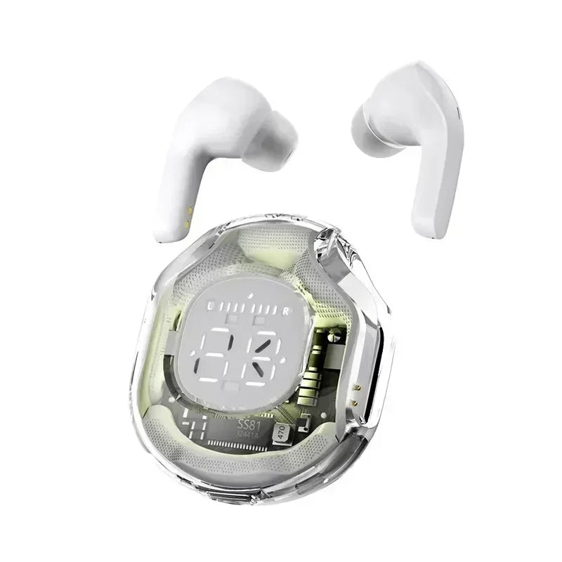 Bezdrôtové Bluetooth slúchadlá T8 Bezdrôtové Bluetooth slúchadlá LED Power Digital Display Stereo Sound Bezdrôtové slúchadlá pre Xiaomi