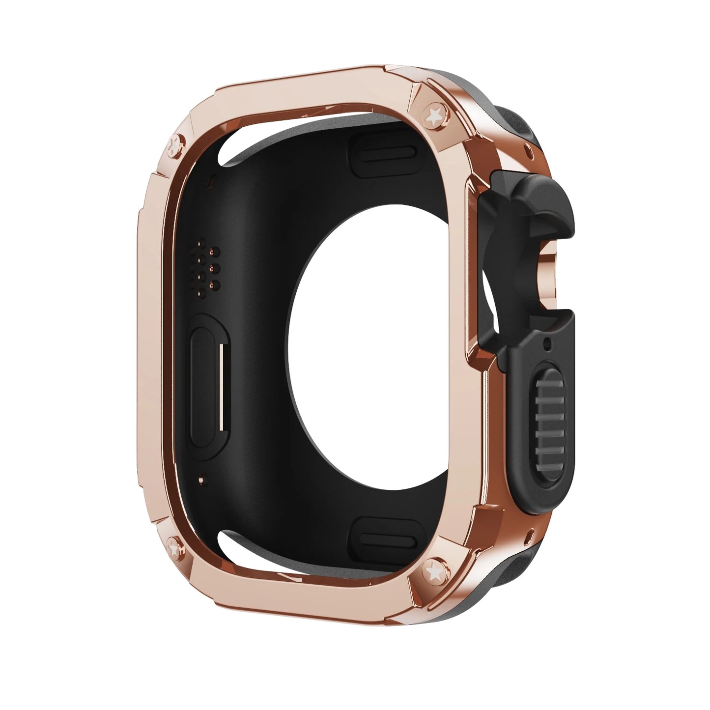 Puzdro 2 v 1 pre Apple Watch 41 mm 45 mm 40 mm 44 mm 49 mm TPU + PC nárazuvzdorný ochranný nárazník pre Iwatch Series Ultra 8 7 6 5 4 3 SE
