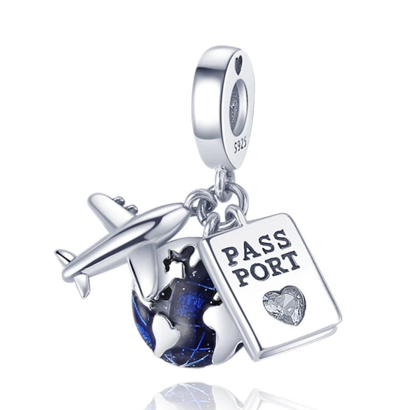 Novinka v sérii Disney Charm Beads Hodí sa k Pandora Original Charms náramok pre ženy 925 Strieborný prívesok s korálkami DIY šperky Hot Sale