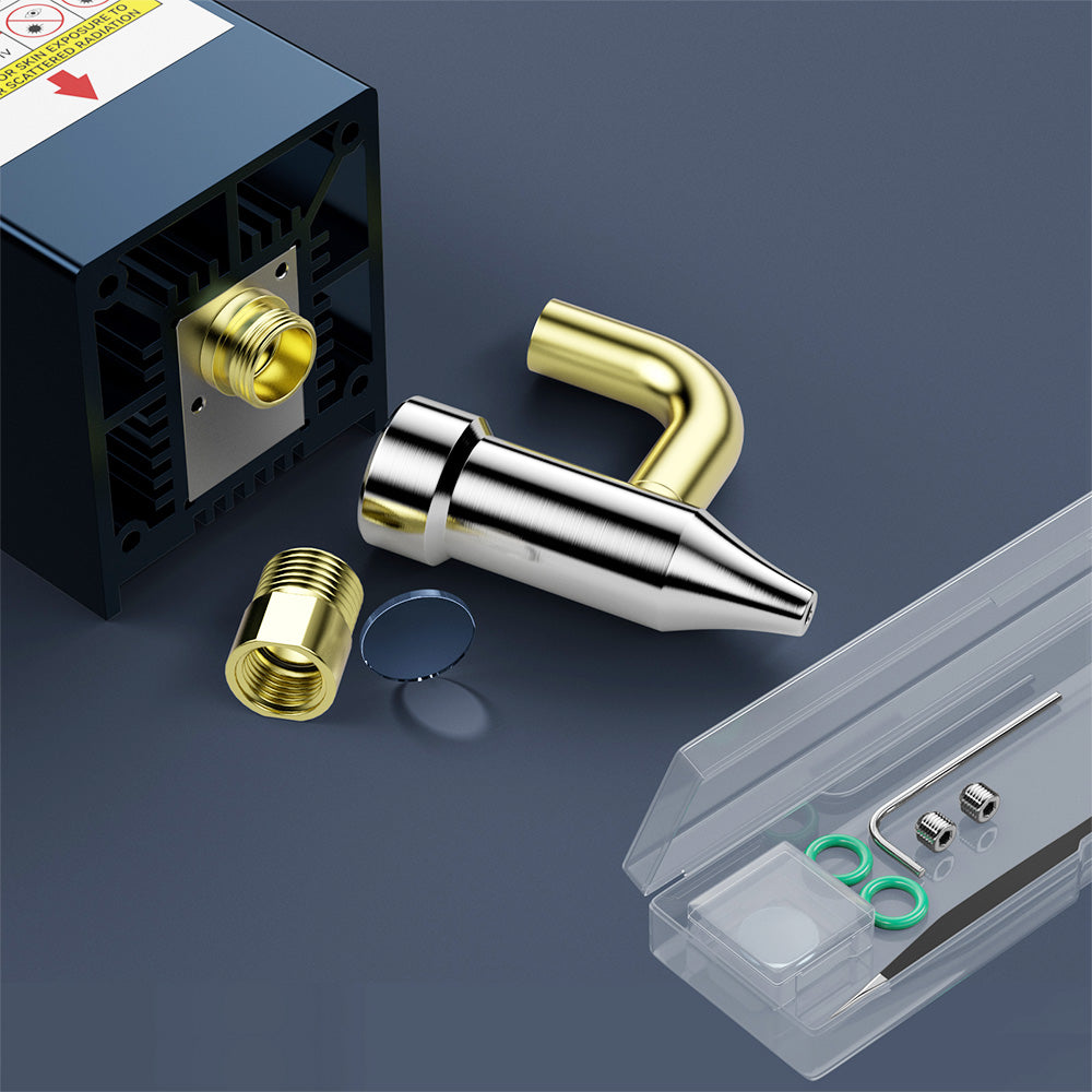 SCULPFUN S30 Pro 10W Laser Module Kit, Fixed Focus, Built-in Air Assist, Replaceable Lens, Clean Cutting, for SCULPFUN S30 Pro, S9