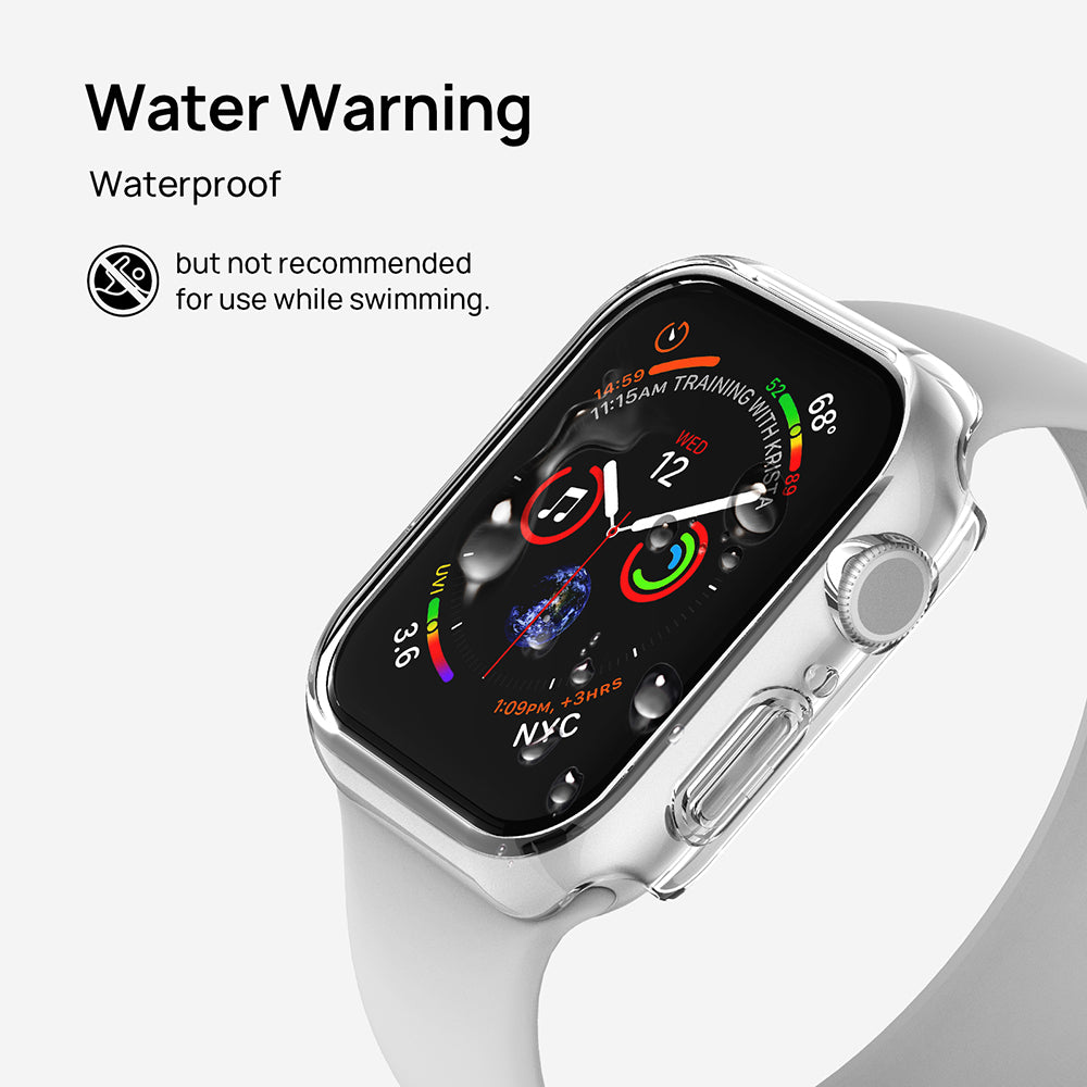 SODI CS04 2-Pack Ultra-Thin Anti-Scratch Protective Case for Apple Watch S9/S8/S7 (45mm)
