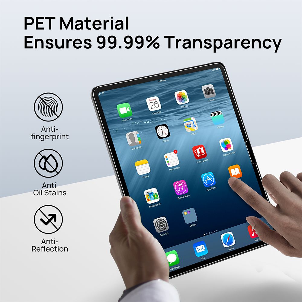 SODI SP05 2-Pack Paper-feel Screen Protector for iPad Pro 11" (5th Gen 2024)