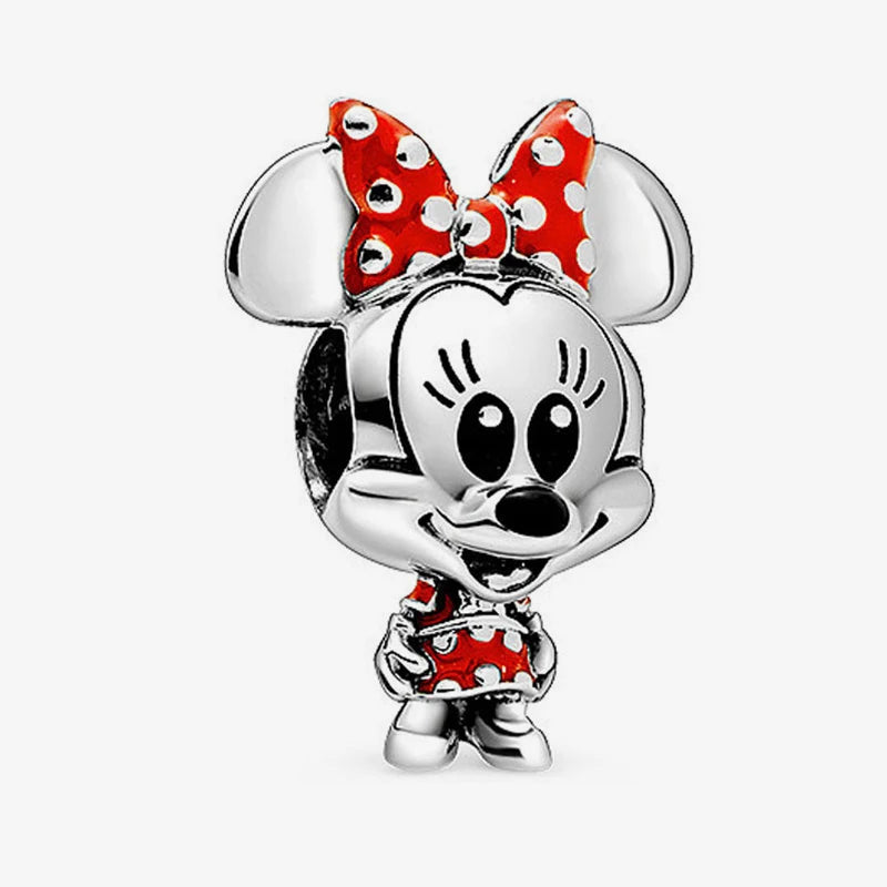 Novinka v sérii Disney Charm Beads Hodí sa k Pandora Original Charms náramok pre ženy 925 Strieborný prívesok s korálkami DIY šperky Hot Sale
