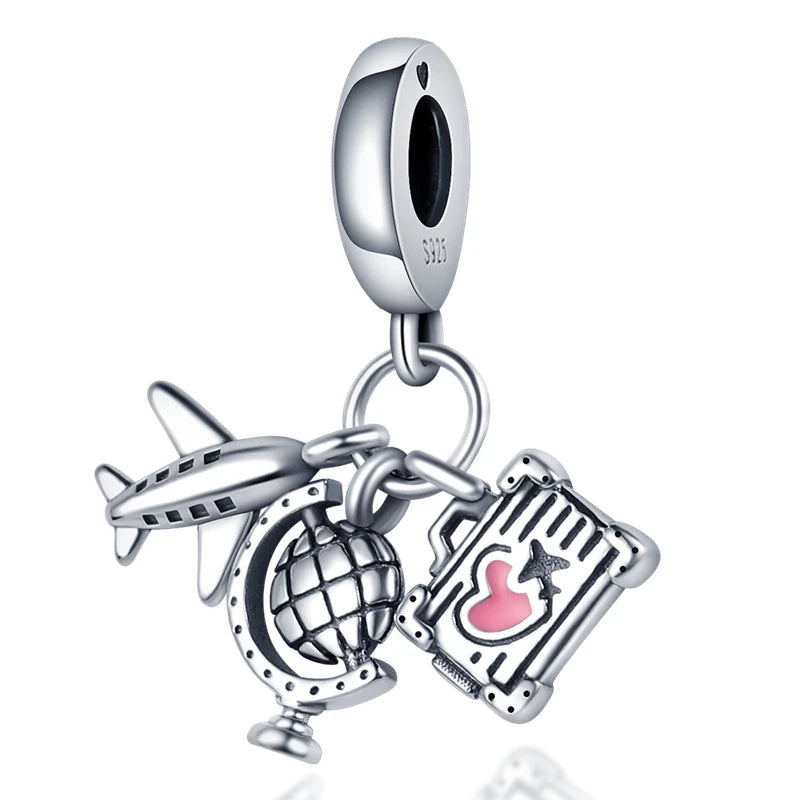 Novinka v sérii Disney Charm Beads Hodí sa k Pandora Original Charms náramok pre ženy 925 Strieborný prívesok s korálkami DIY šperky Hot Sale
