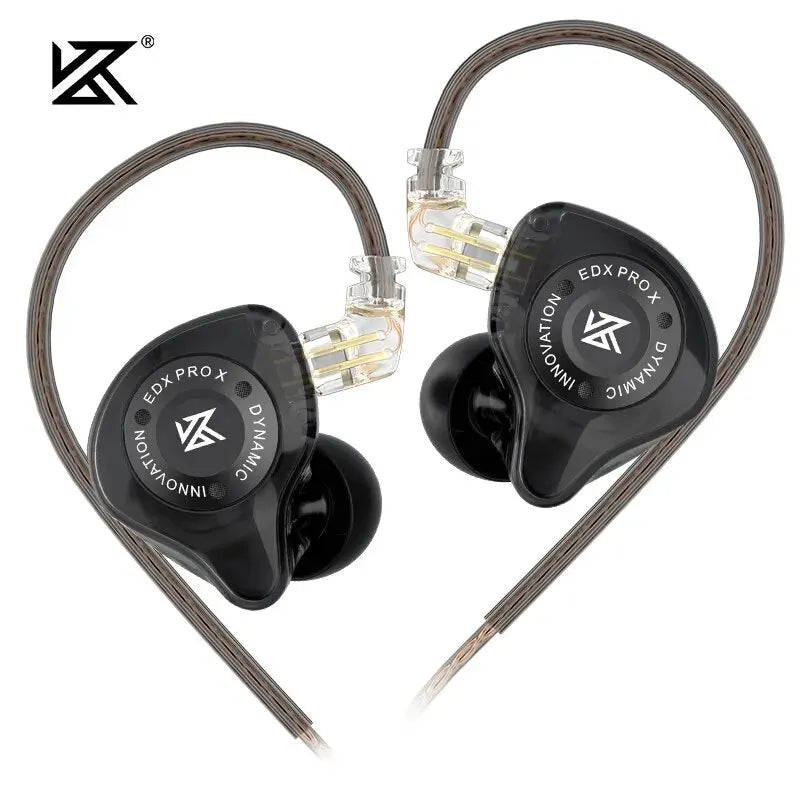 KZ EDX PRO X káblové slúchadlá HiFI Stereo Bass Music Slúchadlá do uší Športové slúchadlá Herné slúchadlá s potlačením hluku