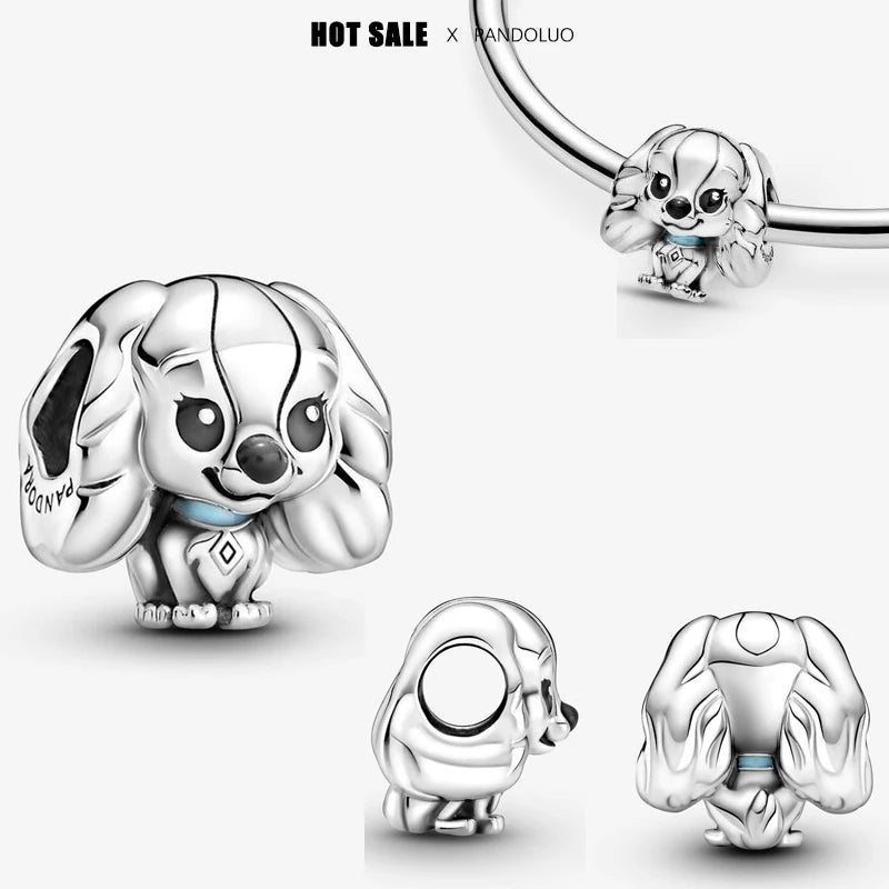 Novinka v sérii Disney Charm Beads Hodí sa k Pandora Original Charms náramok pre ženy 925 Strieborný prívesok s korálkami DIY šperky Hot Sale