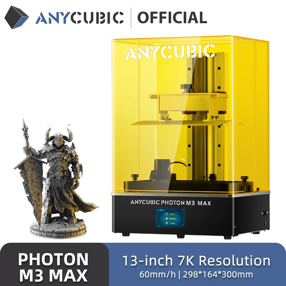 Российский ANYCUBIC UV Смола LCD 3D принтер Photon Mono 2, Mono X 6Ks,M3 Max, 12K Mono M5s 14K Mono M5s Pro DLP tlačiareň Photon D2