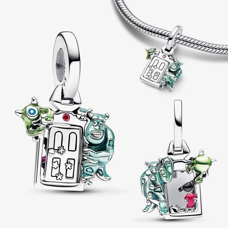 Novinka v sérii Disney Charm Beads Hodí sa k Pandora Original Charms náramok pre ženy 925 Strieborný prívesok s korálkami DIY šperky Hot Sale