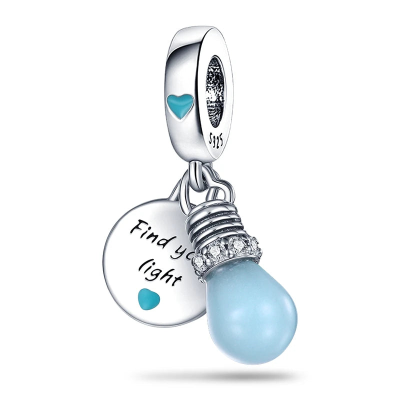 Novinka v sérii Disney Charm Beads Hodí sa k Pandora Original Charms náramok pre ženy 925 Strieborný prívesok s korálkami DIY šperky Hot Sale
