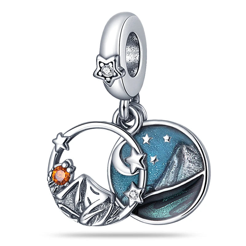 Novinka v sérii Disney Charm Beads Hodí sa k Pandora Original Charms náramok pre ženy 925 Strieborný prívesok s korálkami DIY šperky Hot Sale