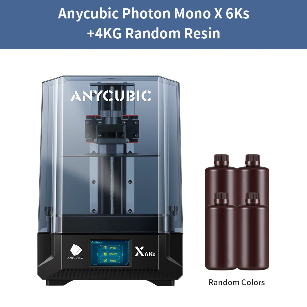 ANYCUBIC Photon Mono X 6Ks LCD 3D tlačiareň 9,1'' 6K veľkoplošná 3D tlač 4,76 l Build Volume UV Resin SLA 3D tlačiarne