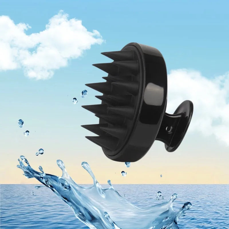 Silikónový šampón kefka na hlavu masáž hlavy hrebeň na umývanie vlasov hrebeň na masáž tela kefa do kúpeľa sprchová kefa na kaderníctvo salón