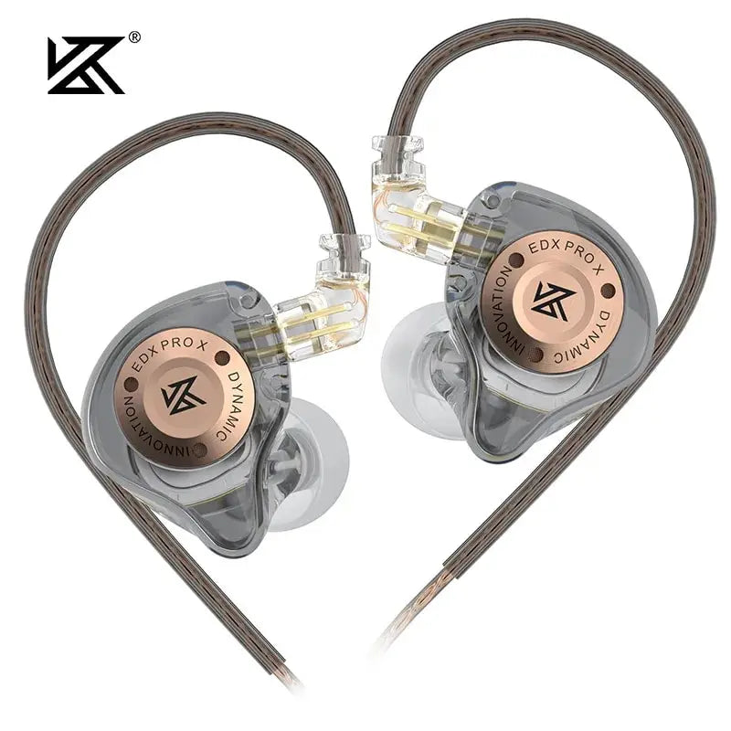KZ EDX PRO X káblové slúchadlá HiFI Stereo Bass Music Slúchadlá do uší Športové slúchadlá Herné slúchadlá s potlačením hluku