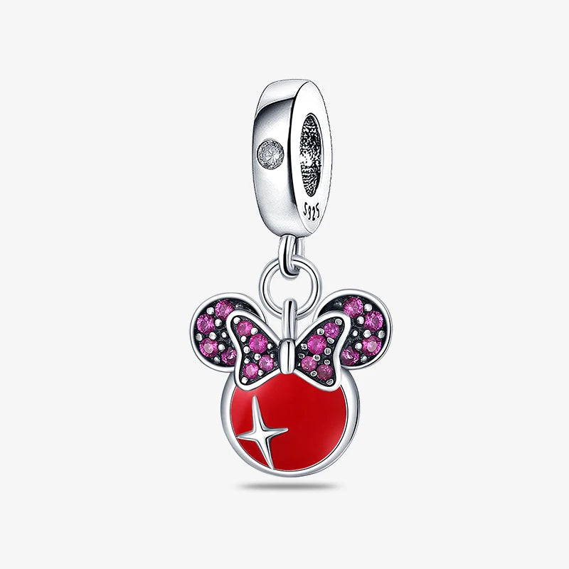 Novinka v sérii Disney Charm Beads Hodí sa k Pandora Original Charms náramok pre ženy 925 Strieborný prívesok s korálkami DIY šperky Hot Sale