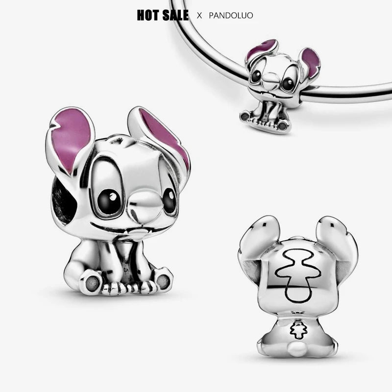 Novinka v sérii Disney Charm Beads Hodí sa k Pandora Original Charms náramok pre ženy 925 Strieborný prívesok s korálkami DIY šperky Hot Sale