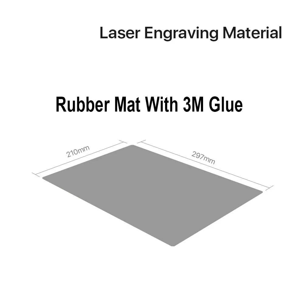 Laserový rytec TwoTrees Gumová pečiatka Drevené tesnenie Gumová podložka Atramentová podložka Gravírovanie tesnenia Urob si svoj vlastný umelecký dizajn pre stroj na označovanie CO2 laserom