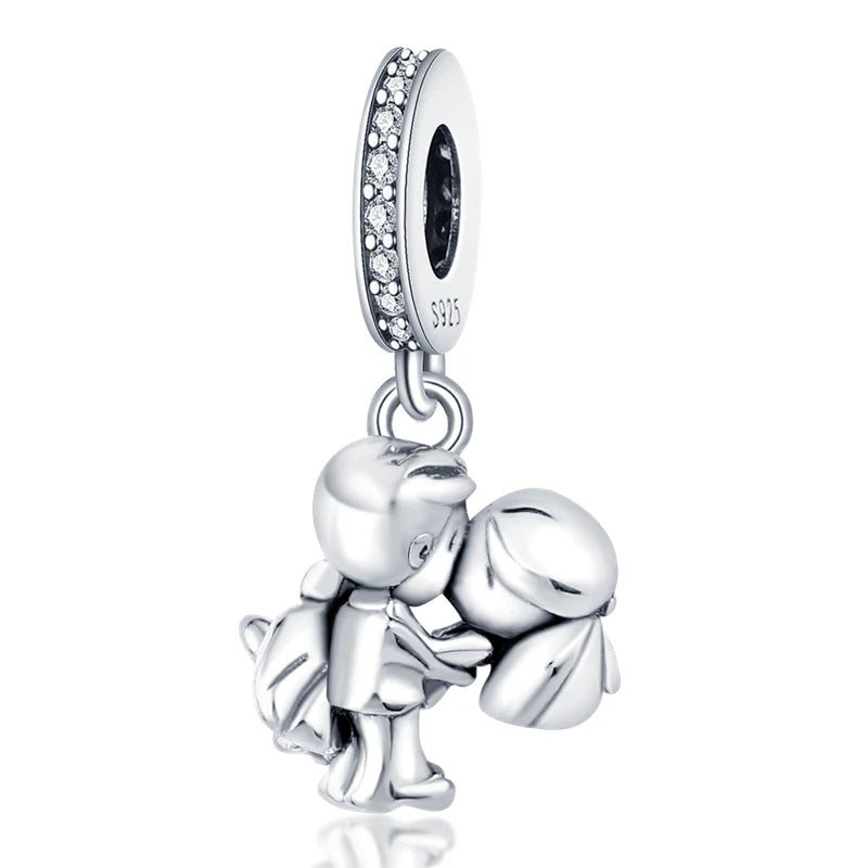 Novinka v sérii Disney Charm Beads Hodí sa k Pandora Original Charms náramok pre ženy 925 Strieborný prívesok s korálkami DIY šperky Hot Sale