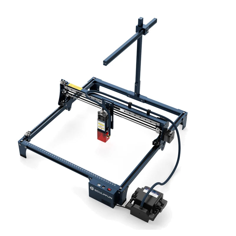 Laserový gravírovací stroj SCULPFUN S30 PRO 10W s kamerou CAM500 5MP a automatickým gravírovacím systémom Air-assist, plocha 410 x 400 mm