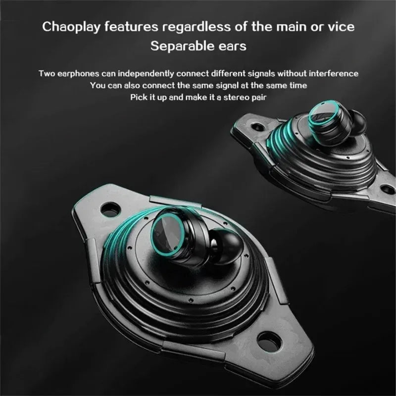 Originálne bezdrôtové slúchadlá M25 TWS Slúchadlá Bluetooth Touch Control Redukcia šumu Stereo slúchadlá slúchadiel do uší pre Xiaomi Iphone