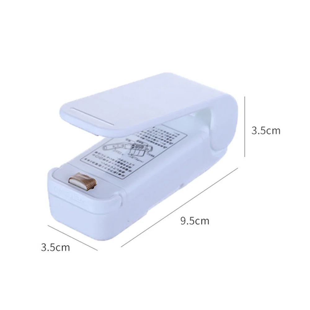 1ks mini tepelný vrecúško na utesňovanie balíčkov Vrecia na utesňovanie tepelných plastových vrecúšok na potraviny Uzatváranie prenosných tmelov Kuchynské príslušenstvo